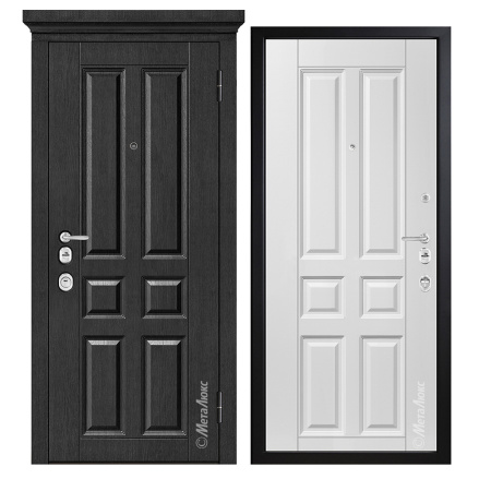 МЕТАЛЛИЧЕСКАЯ ДВЕРЬ Eldorini МЕТАЛЮКС М1701/25 Е2 2050*960*82 ПРАВАЯ 
